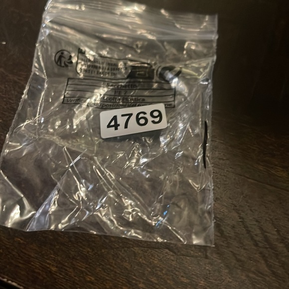 Black and Gray Enamel Pin - Picture 3 of 4